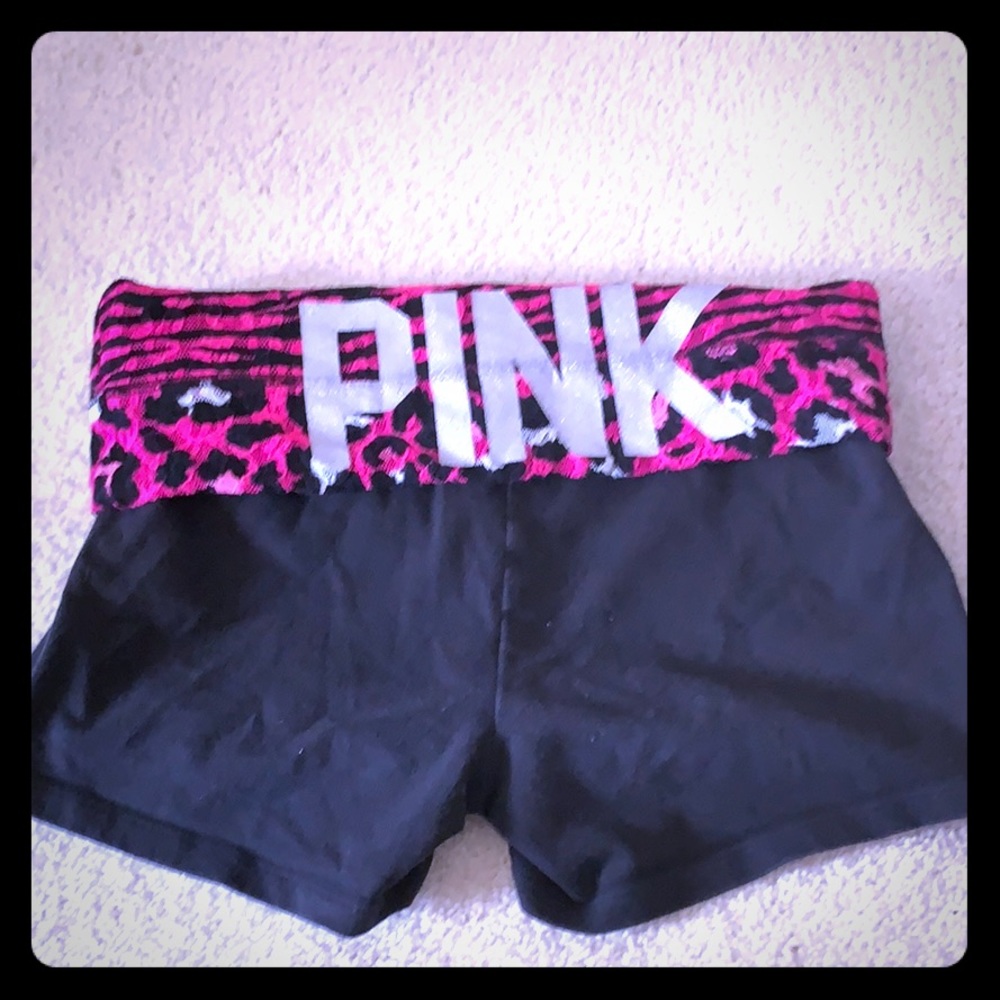Fold over booty shorts